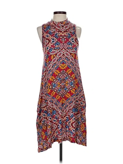 Pre-owned Maeve Casual Dress In Red