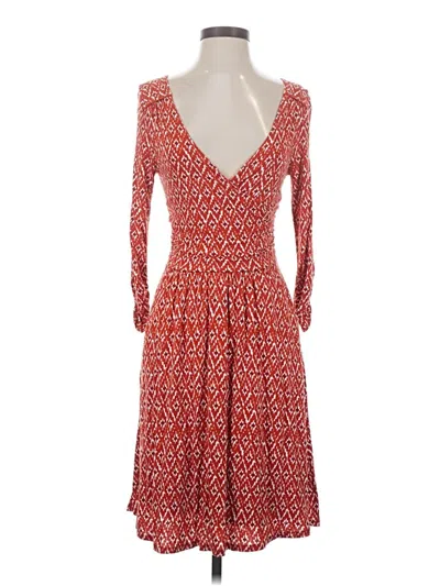 Pre-owned Maeve Casual Dress In Red