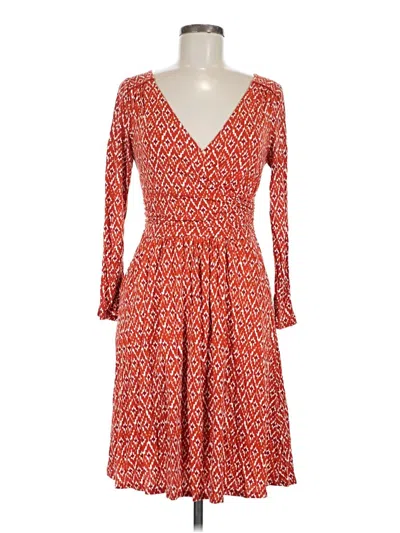 Pre-owned Maeve Casual Dress In Red