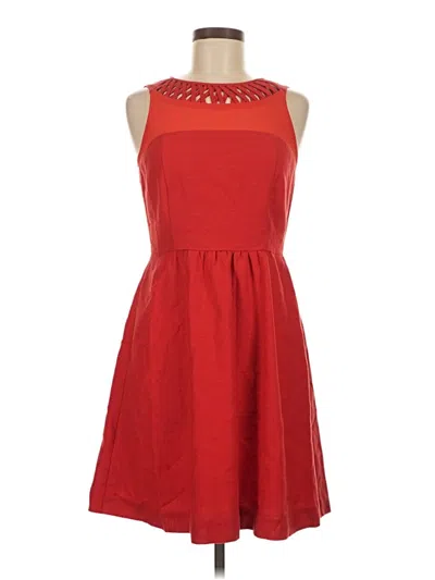 Pre-owned Maeve Casual Dress In Red