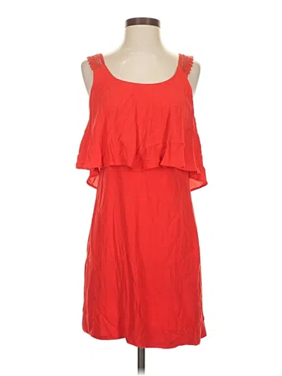 Pre-owned Maeve Casual Dress In Red