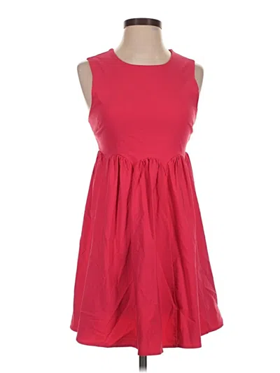 Pre-owned Maeve Casual Dress In Red
