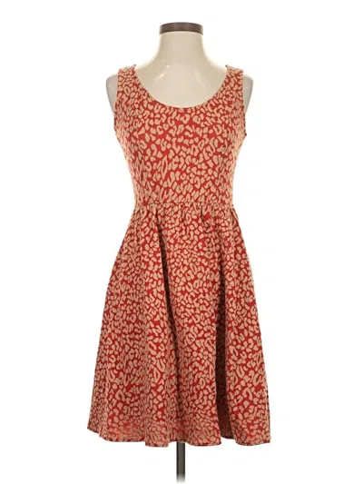 Pre-owned Maeve Casual Dress In Red
