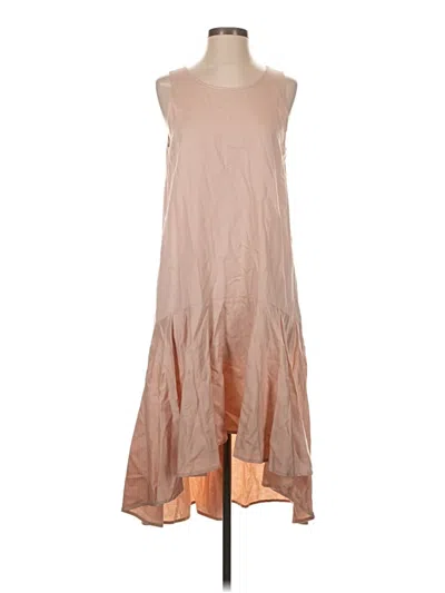 Pre-owned Maeve Casual Dress In Tan