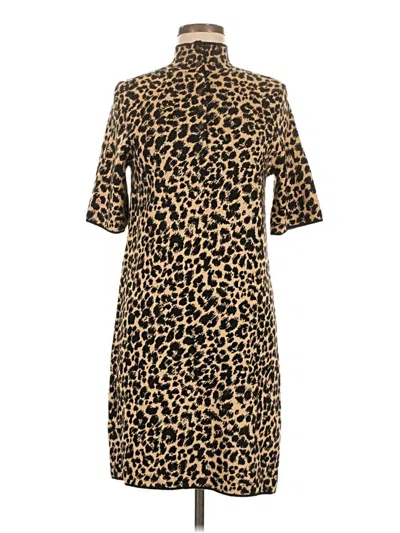 Pre-owned Maeve Casual Dress In Tan