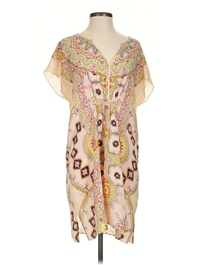 Pre-owned Maeve Casual Dress In Tan