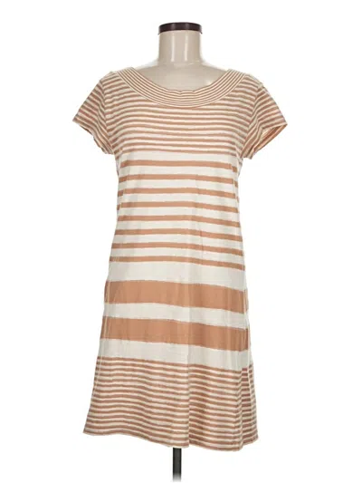 Pre-owned Maeve Casual Dress In Tan