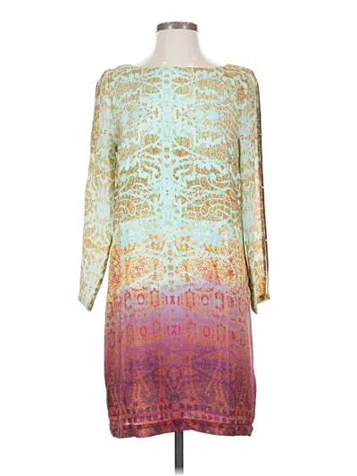 Pre-owned Maeve Casual Dress In Teal