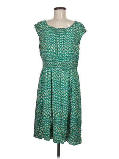 Pre-owned Maeve Casual Dress In Teal