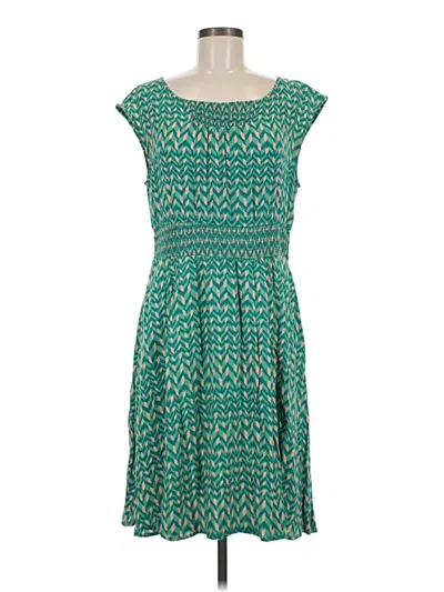 Pre-owned Maeve Casual Dress In Teal
