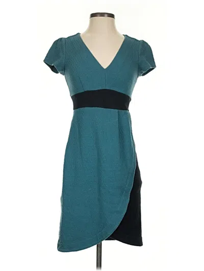 Pre-owned Maeve Casual Dress In Teal