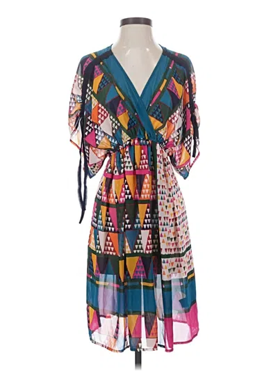 Pre-owned Maeve Casual Dress In Teal
