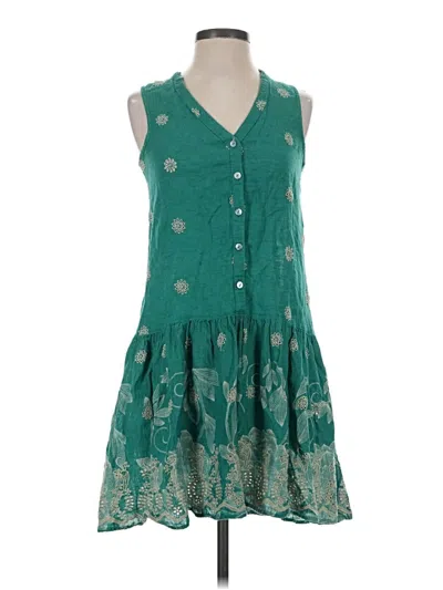 Pre-owned Maeve Casual Dress In Teal