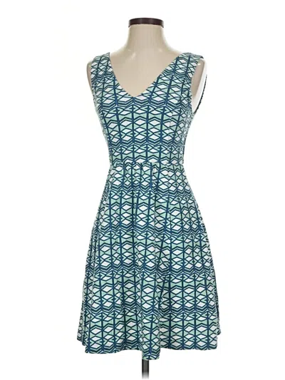Pre-owned Maeve Casual Dress In Teal