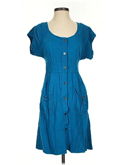Pre-owned Maeve Casual Dress In Teal
