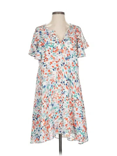 Pre-owned Maeve Casual Dress In White