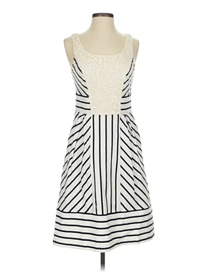 Pre-owned Maeve Casual Dress In White