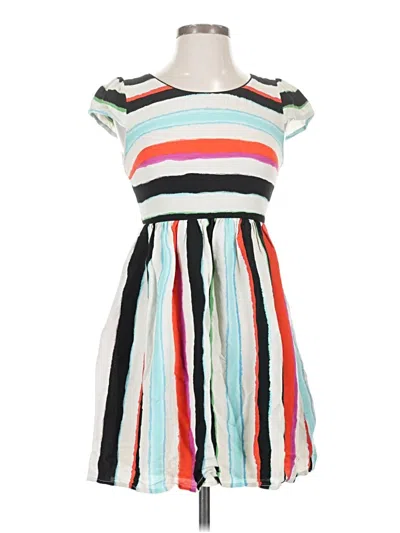Pre-owned Maeve Casual Dress In White