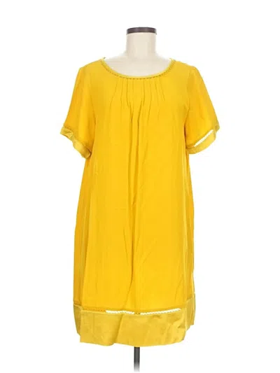 Pre-owned Maeve Casual Dress In Yellow