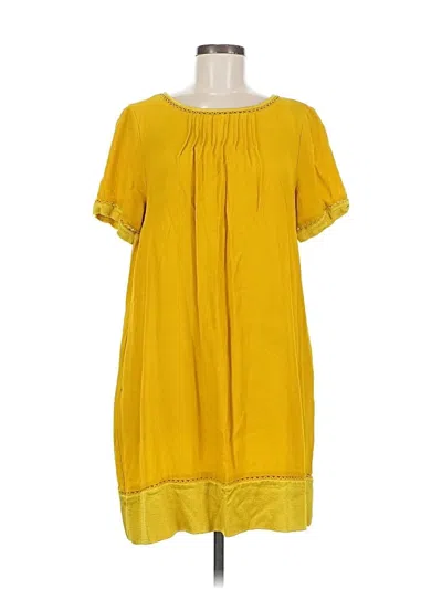 Pre-owned Maeve Casual Dress In Yellow