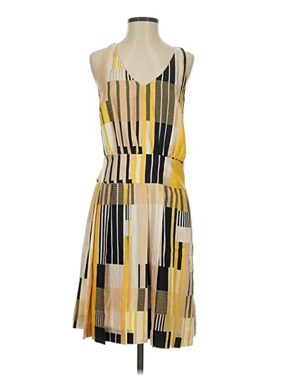 Pre-owned Maeve Casual Dress In Yellow