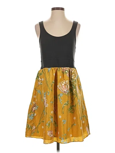 Pre-owned Maeve Casual Dress In Yellow