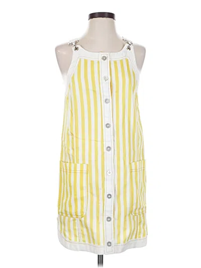 Pre-owned Maeve Casual Dress In Yellow