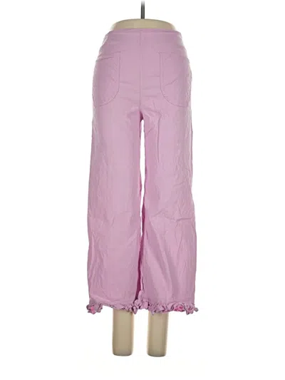 Pre-owned Maeve Casual Pants In Pink