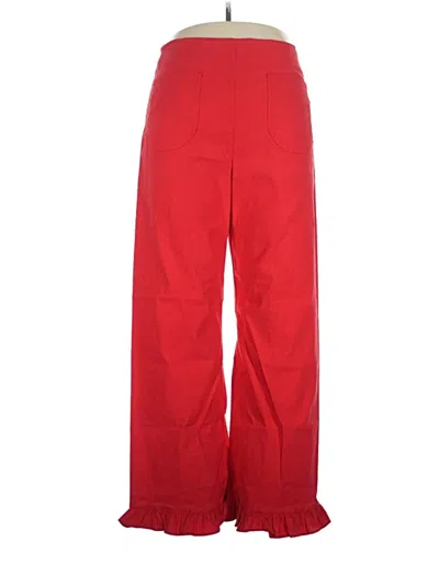 Pre-owned Maeve Casual Pants In Red