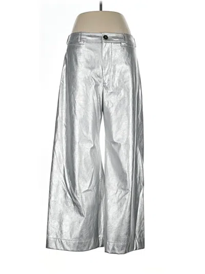 Pre-owned Maeve Casual Pants In Silver