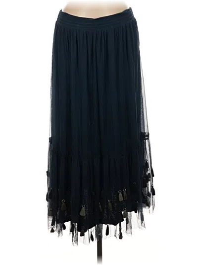 Pre-owned Maeve Casual Skirt In Black