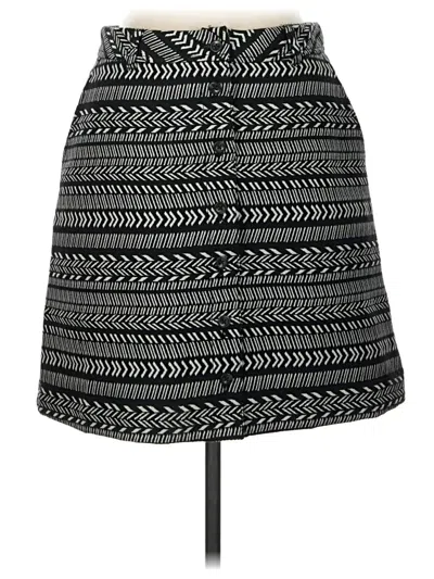 Pre-owned Maeve Casual Skirt In Black