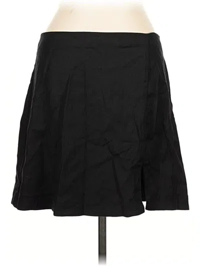 Pre-owned Maeve Casual Skirt In Black