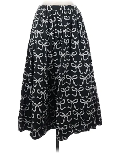 Pre-owned Maeve Casual Skirt In Black