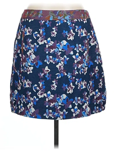 Pre-owned Maeve Casual Skirt In Blue
