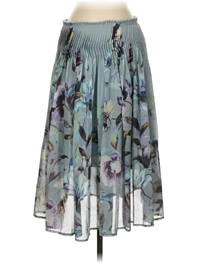 Pre-owned Maeve Casual Skirt In Blue