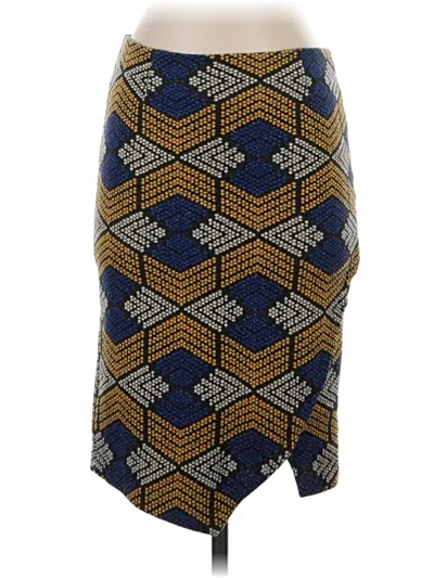 Pre-owned Maeve Casual Skirt In Blue