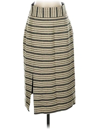 Pre-owned Maeve Casual Skirt In Gold