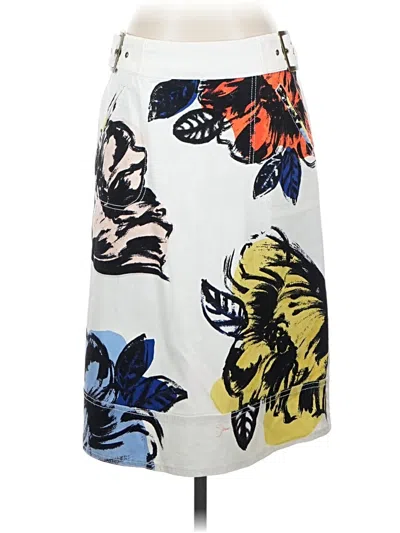 Pre-owned Maeve Casual Skirt In Gray
