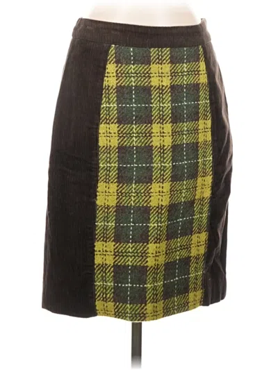 Pre-owned Maeve Casual Skirt In Green