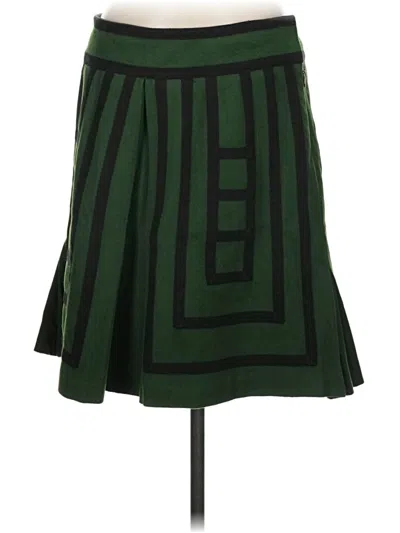 Pre-owned Maeve Casual Skirt In Green