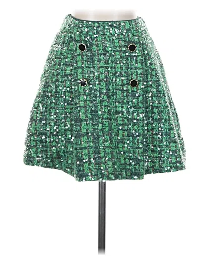 Pre-owned Maeve Casual Skirt In Green