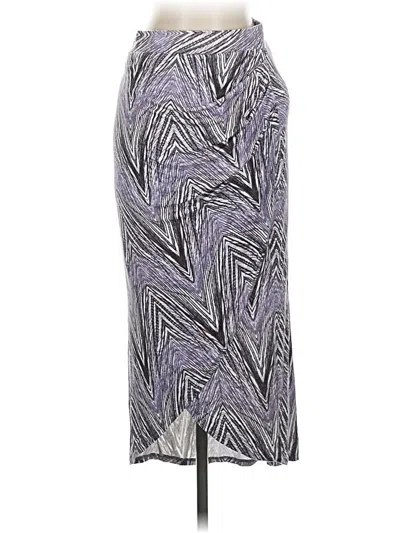 Pre-owned Maeve Casual Skirt In Purple