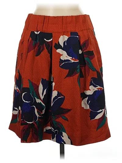 Pre-owned Maeve Casual Skirt In Red