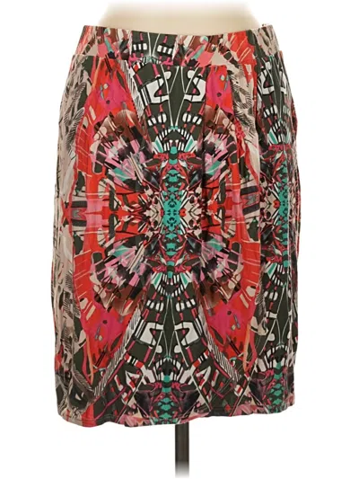 Pre-owned Maeve Casual Skirt In Red