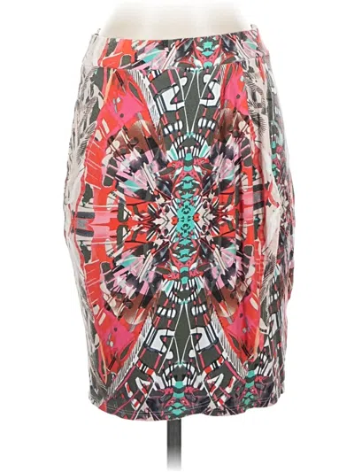 Pre-owned Maeve Casual Skirt In Red