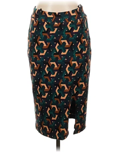 Pre-owned Maeve Casual Skirt In Teal