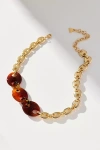 Maeve Chunky Pop Tab Chain Necklace In Gold