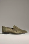 Maeve Classic Loafers In Green