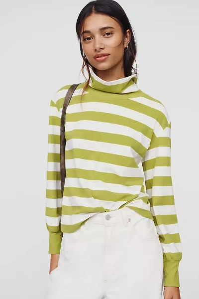Maeve Classic Turtleneck Sweater In Multi